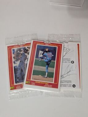 x3 1992 ⚾ Post Cereals MLB Super Star II Cards 🥣 2 of 3 SEALED